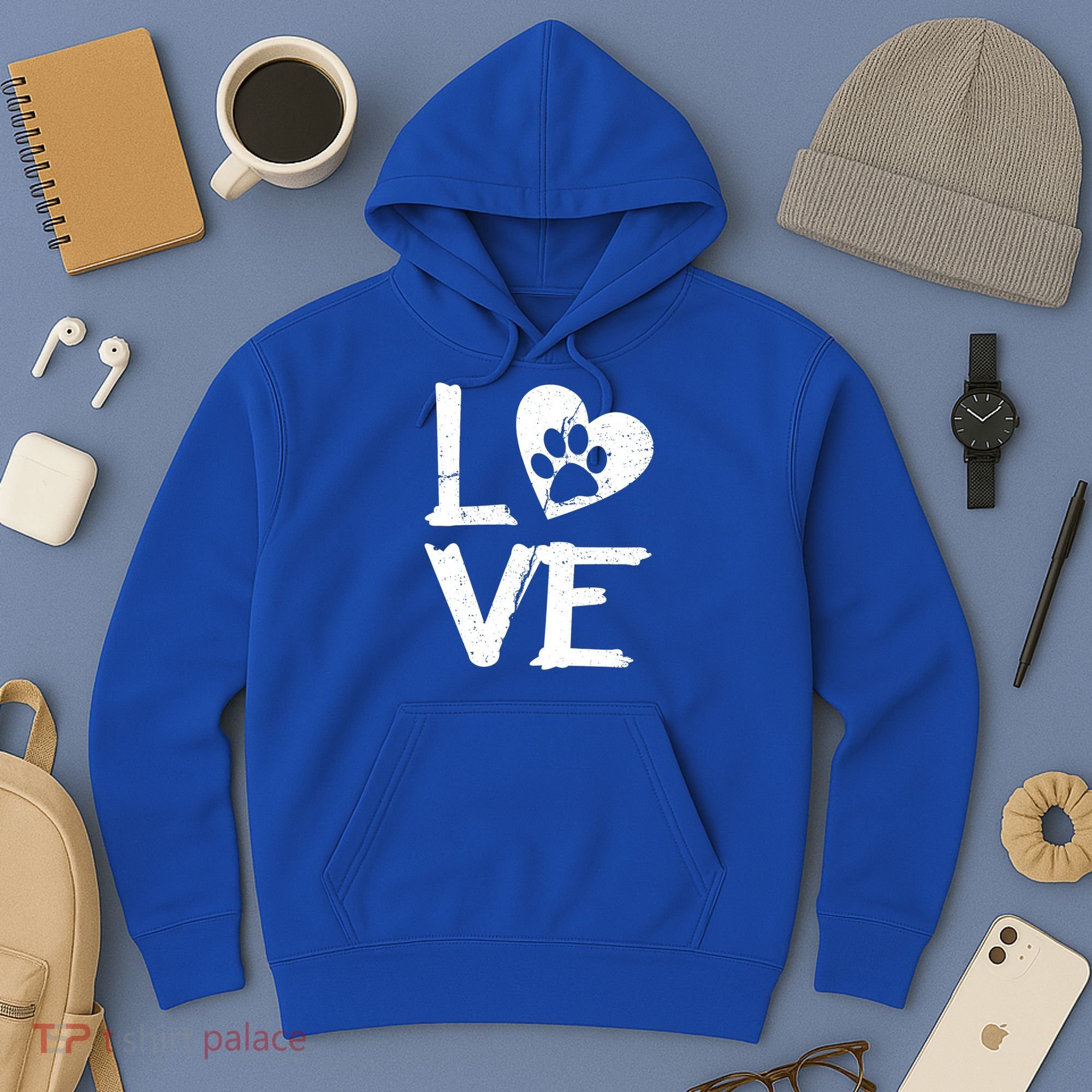 Love Paw In Heart Hoodie