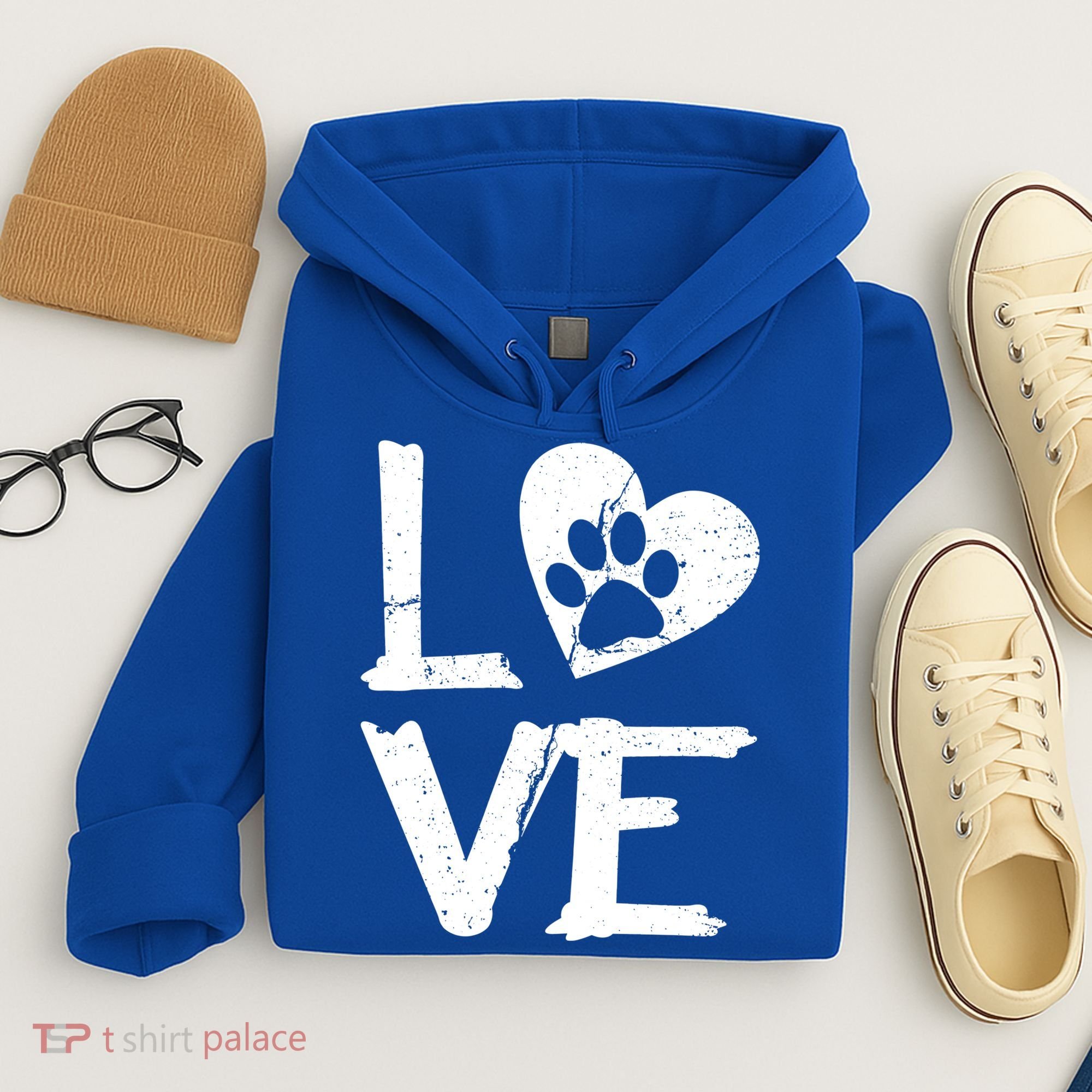Love Paw In Heart Hoodie