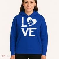 Love Paw In Heart Hoodie thumb 5