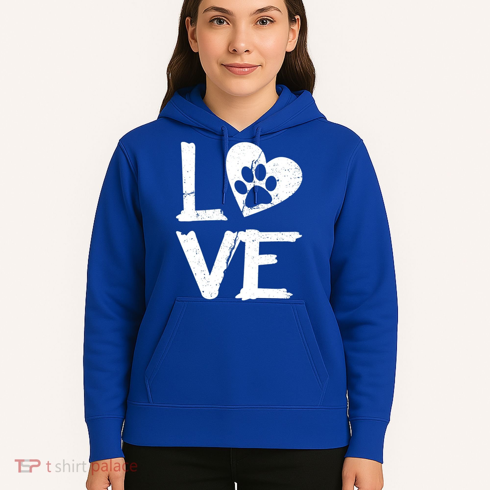 Love Paw In Heart Hoodie