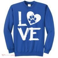 Love Paw In Heart Sweatshirt thumb 0