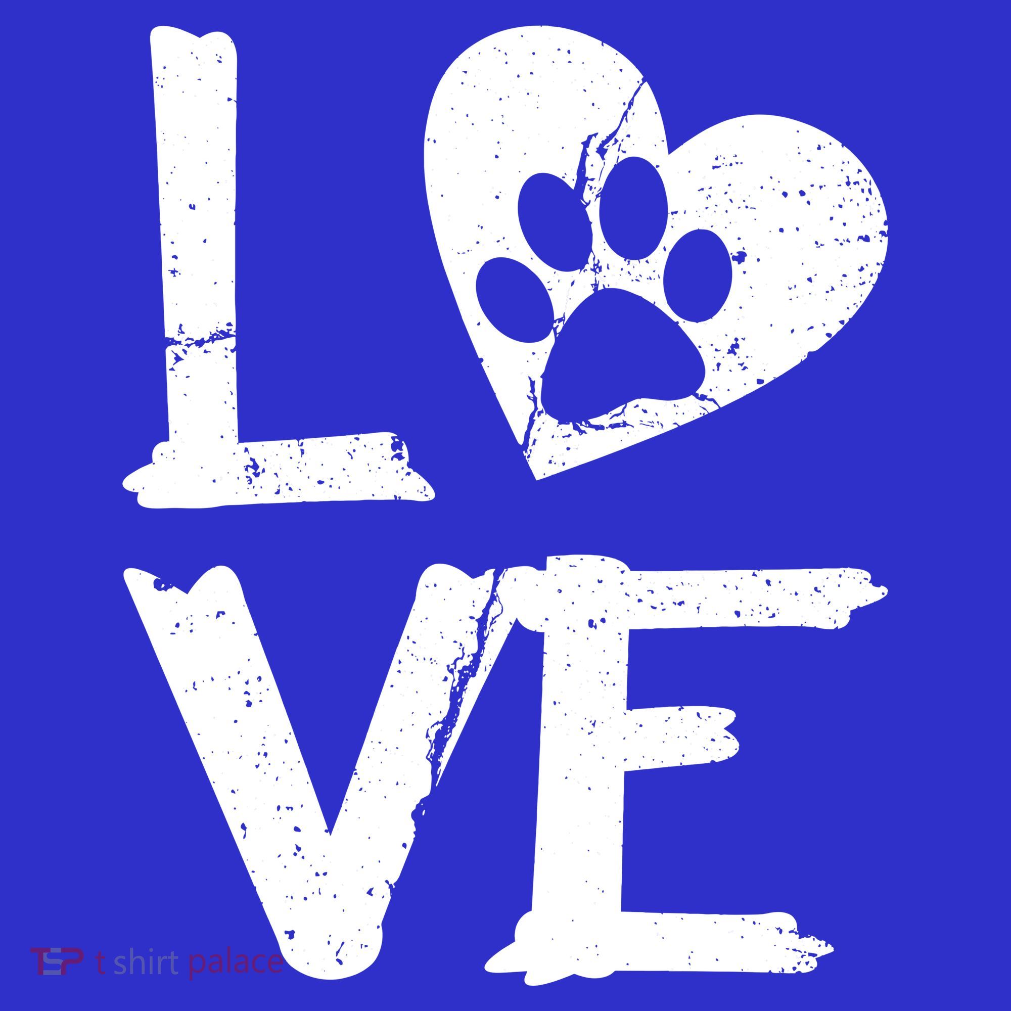 Love Paw In Heart Women's Tank Top