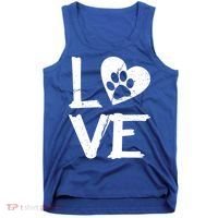 Love Paw In Heart Tank Top thumb 0