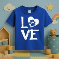 Love Paw In Heart Toddler T-Shirt thumb 3