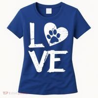 Love Paw In Heart Women's T-Shirt thumb 0