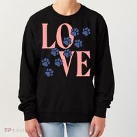 Love Paw Print Women's Sweatshirt thumb 0