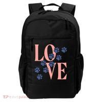 Love Paw Print Backpack thumb 0