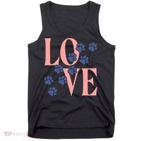 Love Paw Print Tank Top thumb 0