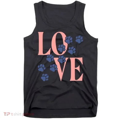 Love Paw Print Tank Top