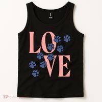 Love Paw Print Tank Top thumb 2