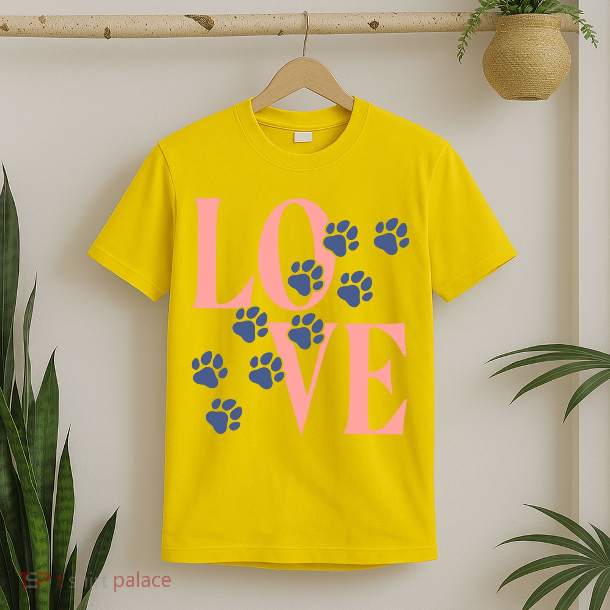 Love Paw Print T-Shirt