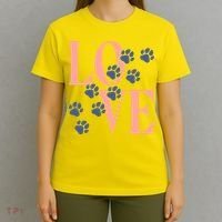 Love Paw Print T-Shirt thumb 4