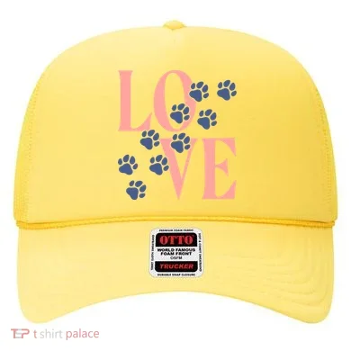 Love Paw Print Hat