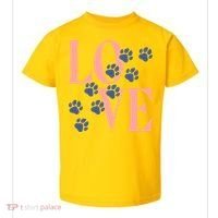 Love Paw Print Toddler T-Shirt thumb 0