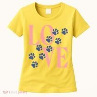 Love Paw Print Women's T-Shirt thumb 0