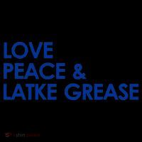 Love Peace & Latke Grease Funny Hanukkah Coffee Mug thumb 5