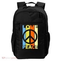 Love Peace Hippie Retro Backpack thumb 0