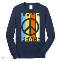 Love Peace Hippie Retro Long Sleeve Shirt thumb 0