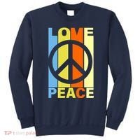 Love Peace Hippie Retro Sweatshirt thumb 0