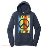 Love Peace Hippie Retro Women's Hoodie thumb 0