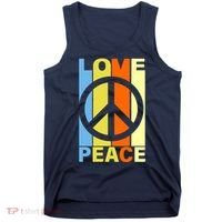 Love Peace Hippie Retro Tank Top thumb 0