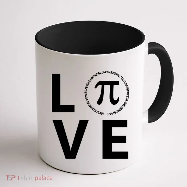 Love Pi Day 3.14 March 14th Math Geek Coffee Mug