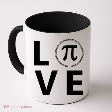 Love Pi Day 3.14 March 14th Math Geek Coffee Mug