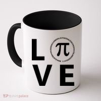 Love Pi Day 3.14 March 14th Math Geek Coffee Mug thumb 0