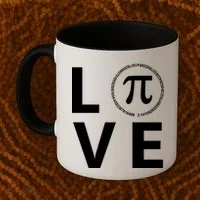 Love Pi Day 3.14 March 14th Math Geek Coffee Mug thumb 2