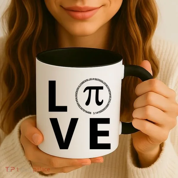 Love Pi Day 3.14 March 14th Math Geek Coffee Mug