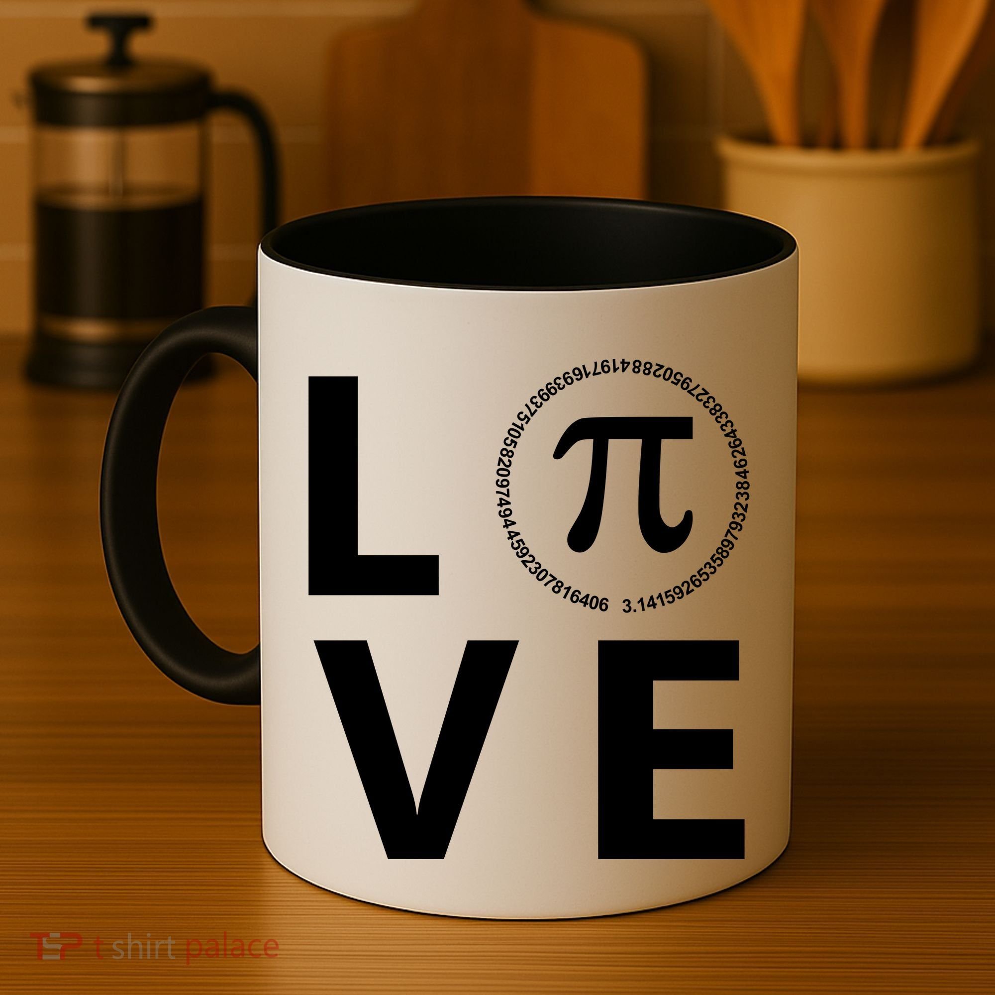 Love Pi Day 3.14 March 14th Math Geek Coffee Mug