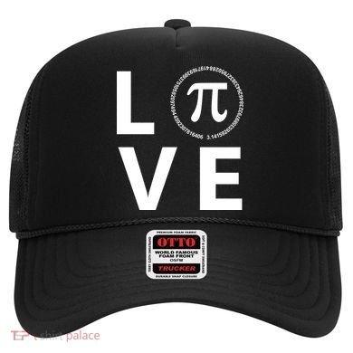 Love Pi Day 3.14 March 14th Math Geek Hat