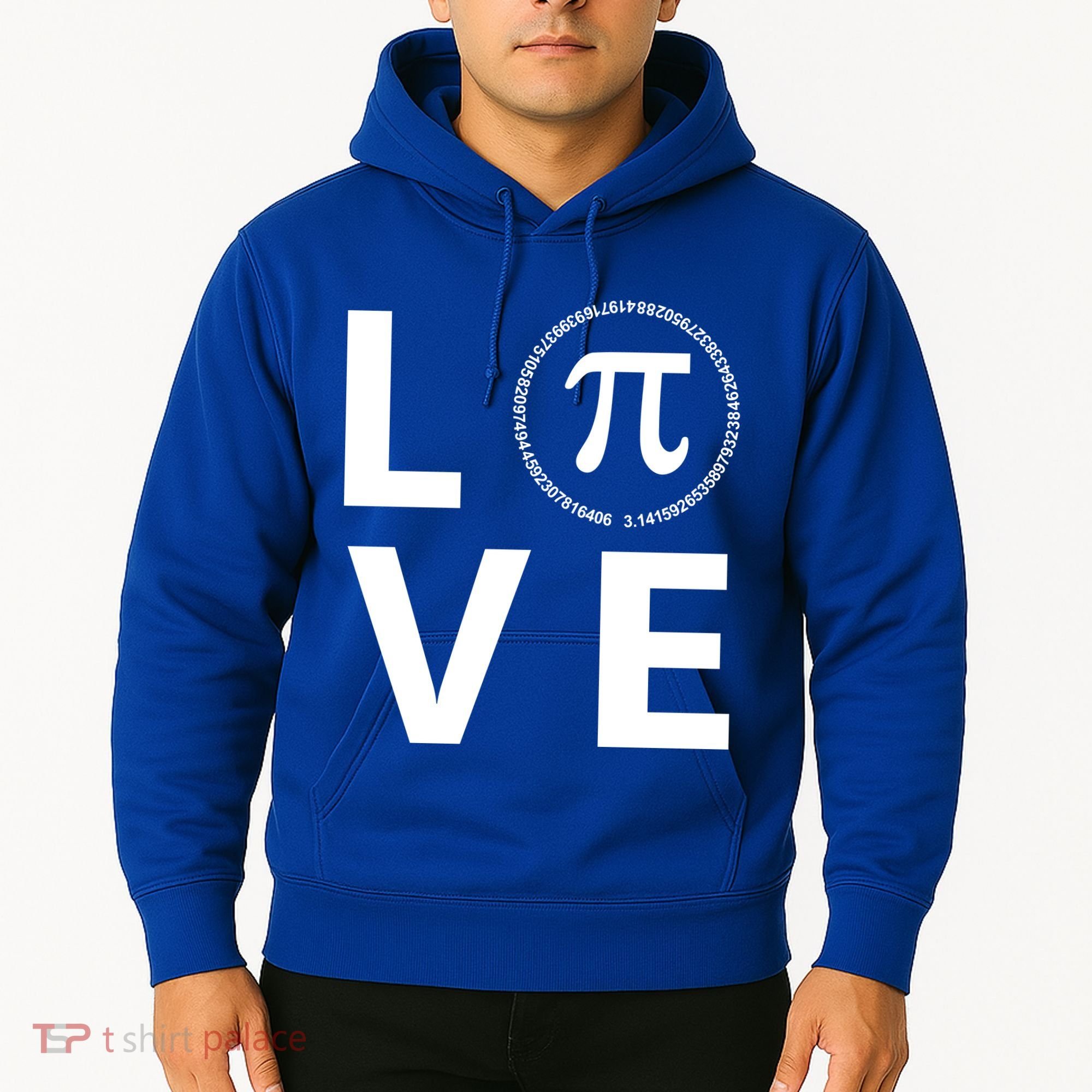 Love Pi Day 3.14 March 14th Math Geek Hoodie