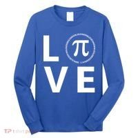Love Pi Day 3.14 March 14th Math Geek Long Sleeve Shirt thumb 0