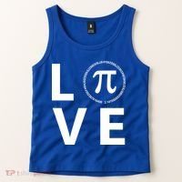 Love Pi Day 3.14 March 14th Math Geek Tank Top thumb 2