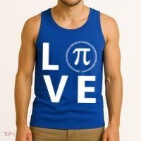 Love Pi Day 3.14 March 14th Math Geek Tank Top thumb 3