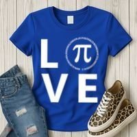 Love Pi Day 3.14 March 14th Math Geek Women's T-Shirt thumb 3