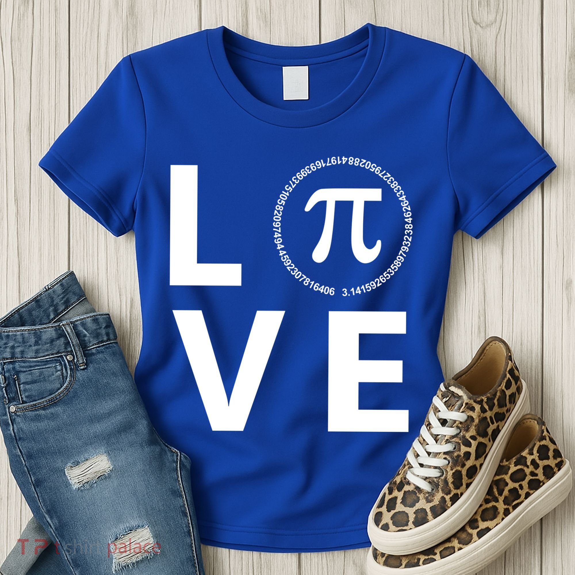 Love Pi Day 3.14 March 14th Math Geek Women's T-Shirt