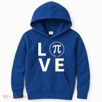Love Pi Day 3.14 March 14th Math Geek Kids Hoodie thumb 0