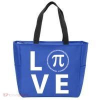 Love Pi Day 3.14 March 14th Math Geek Tote Bag thumb 0