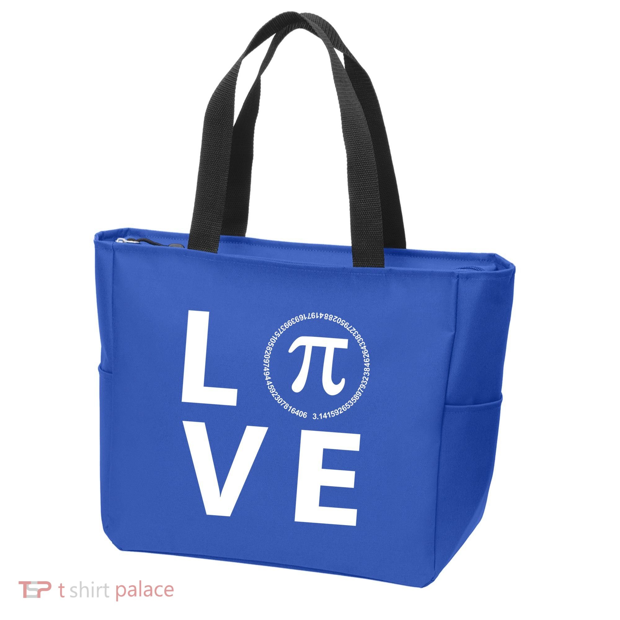 Love Pi Day 3.14 March 14th Math Geek Tote Bag