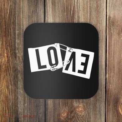 Love Pinned Cool Style Coaster