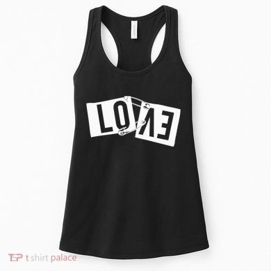 Love Pinned Cool Style Women's Tank Top