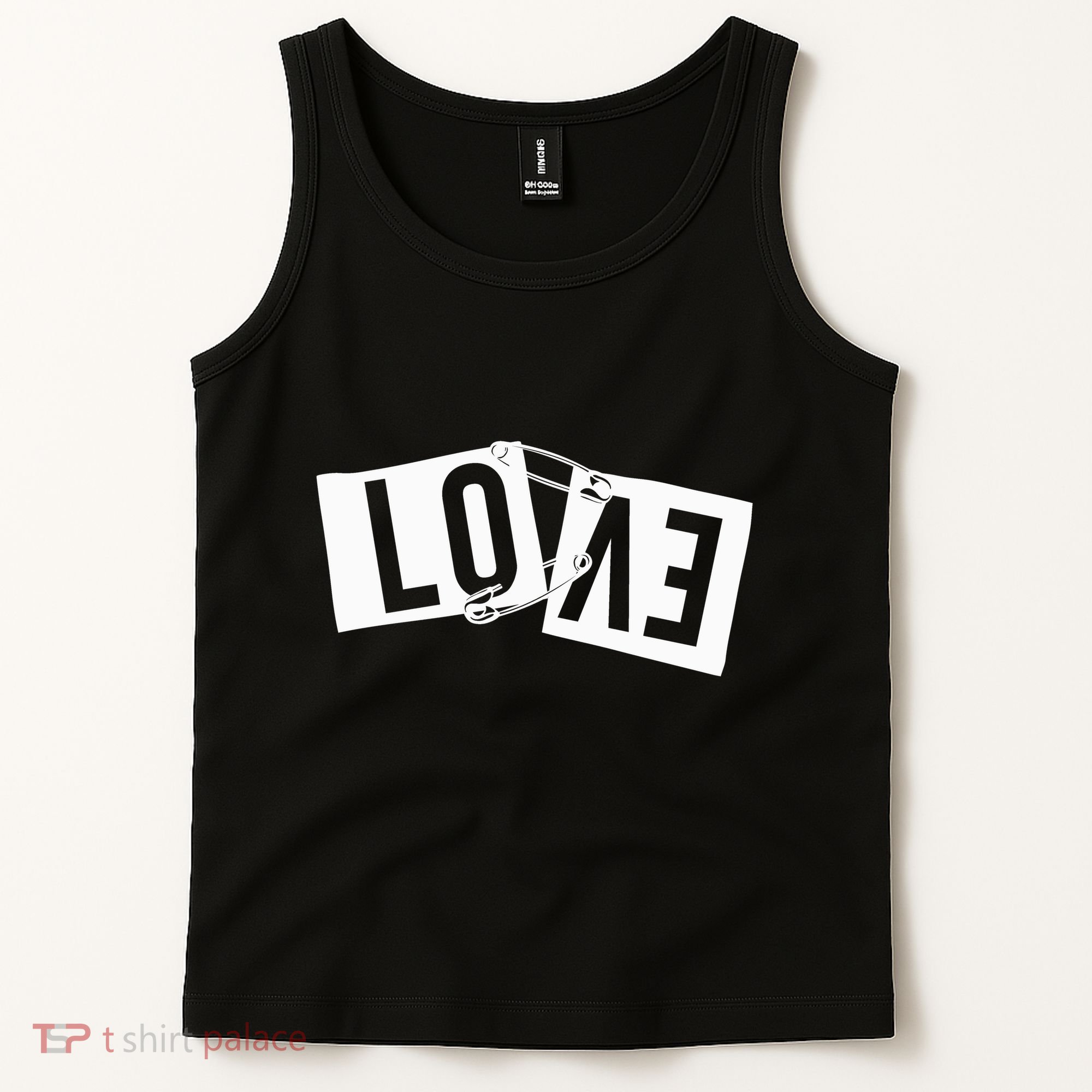 Love Pinned Cool Style Tank Top
