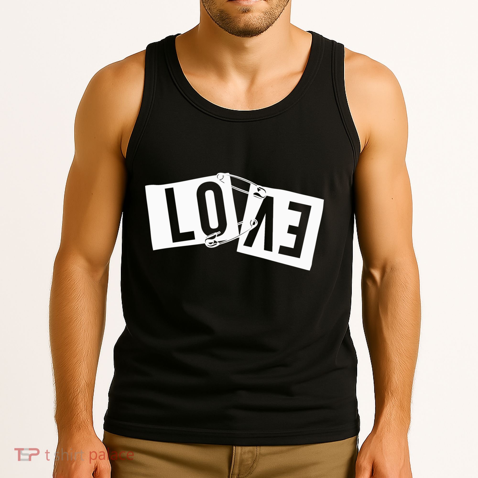 Love Pinned Cool Style Tank Top