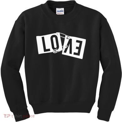 Love Pinned Cool Style Kids Sweatshirt