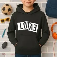 Love Pinned Cool Style Kids Hoodie thumb 2