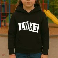 Love Pinned Cool Style Kids Hoodie thumb 3