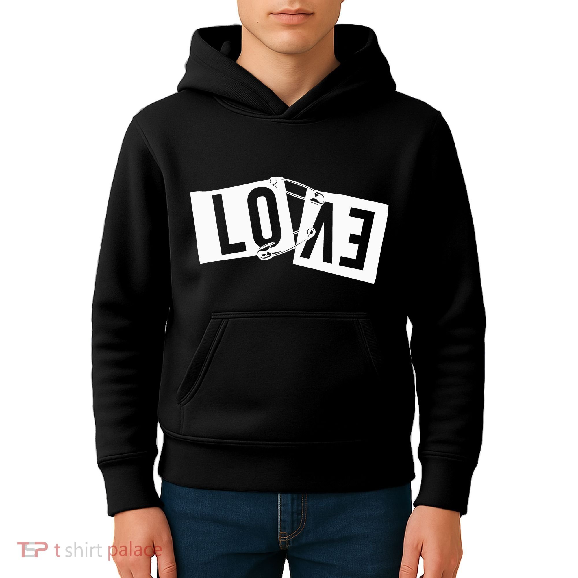 Love Pinned Cool Style Kids Hoodie