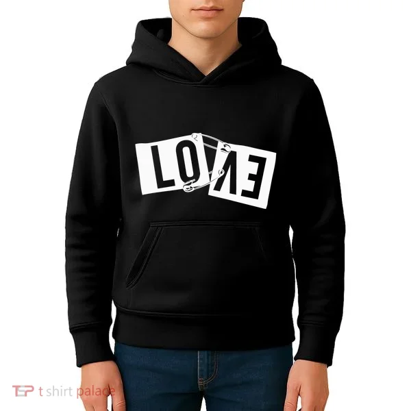 Love Pinned Cool Style Kids Hoodie